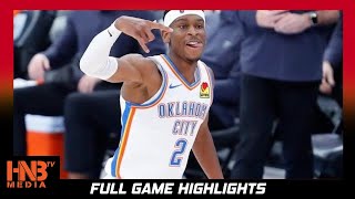 OKC Thunder vs San Antonio Spurs 2.24.21 | Full Highlights