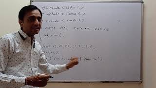 C-Program for bisection method