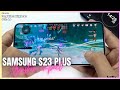 Samsung Galaxy S23 Plus Genshin Impact Gaming test 2024 | Snapdragon 8 Gen 2, 120Hz Display