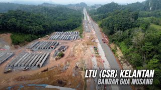 LTU/CSR Bandar Gua Musang, Kelantan | Lebuhraya Lingkaran Tengah Utama - Penutupan Jalan Gua Musang