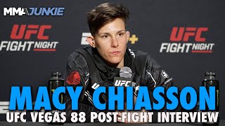 Macy Chiasson Locked in on Title Run After 'Long Journey' to Dominant Finish | UFC Fight Night 239