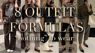 8 Outfit Formulas when you have \