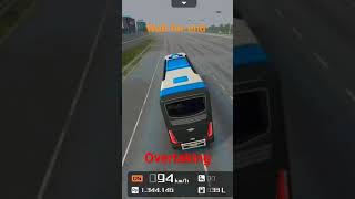 Dhruvil Gaming DJP drive bus and over take in Rain😎💯😮 #like #subscribe #share