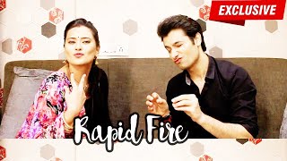 EXCLUSIVE! Kratika Sengar \u0026 Sharad Malhotra Take The CRAZY Rapid Fire | Kasam Tere Pyar Ki