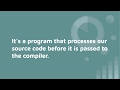Preprocessors In C Programming Language