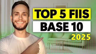 TOP 5 MELHORES FIIS BASE 10 PRA INVESTIR COM SEGURANÇA | Melhores fiis baratos fiis pra investir