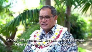 Samoan Christmas Message From Reverend Featuna’i Liua’ana