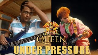 Under pressure Bass Cover With john deacon