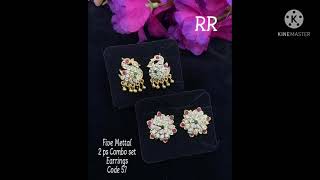 Full collection of panchaloha earrings@7416834376