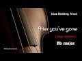 New Jazz Backing Track AFTER YOU'VE GONE Bb Classic Standard REAL LIVE BAND Play Along Jazzing Mp3