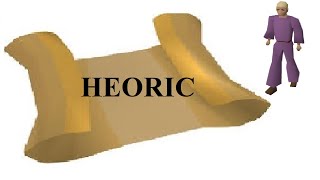 OSRS Anagram Clue | HEORIC | Challenge Scroll Answer | Quick