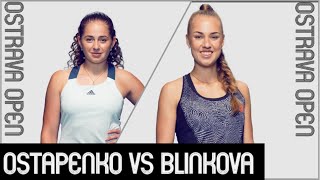Jelena Ostapenko vs Anna Blinkova | Ostrava Open 2021