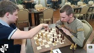 IM K. Kozionov (2386) vs FM Megavolt (2296). Chess Fight Night. CFN. Blitz