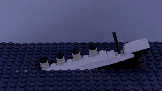 Lego RMS Titanic Sinking and Disaster - Lego Stop Motion