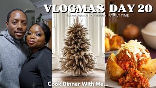 The Sun Doesn't Work In The Uk | Jacket Potato Recipe | Vlogmas #20🎄| Cook With Me | Tola Lusi