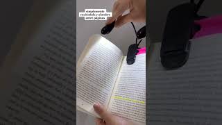 Lámpara doble Led con pinza para lectura 😍