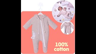 Beige Rabbit | Size 62-68 | CitrusBabyWear