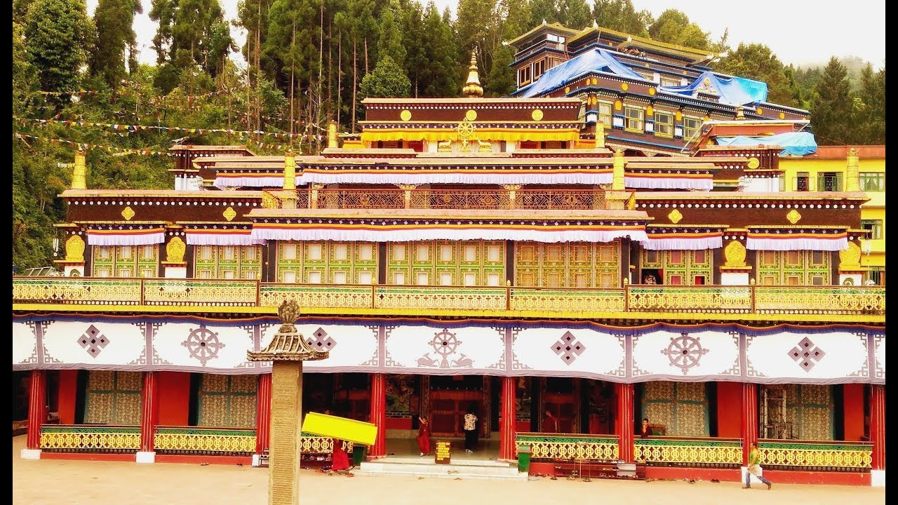 Rumtek Monastery At Gangtok | Gangtok Tourist Attraction - YouTube