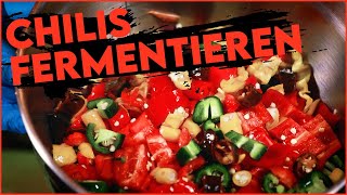 Chilis fermentieren \u0026 haltbar machen - So einfach geht's (Rezept)