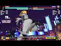 kof xv najd crossup stun tod 100% 84 hit midscreen combo lvl 2 ap quick max mid blue max