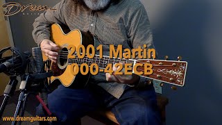 2001 Martin 000-42ECB, Brazilian Rosewood/Engelmann Spruce