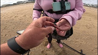 Beach Metal Detecting Hampton & Salisbury Beaches