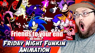 Enemies 'till the end -- Friends to your end Sonic.exe characters sings it -- FNF Cover REACTION