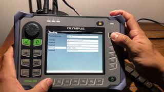 How to Auto Cal a UT Olympus 650