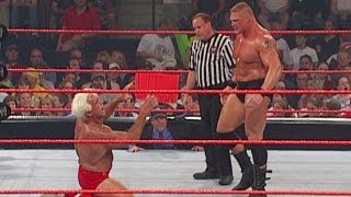 Brock Lesnar vs. Ric Flair: Raw, July 1, 2002
