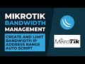 Mikrotik Bandwidth Management - Membuat dan Membatasi Rentang IP Bandwidth Secara Otomatis dalam Antrian Sederhana