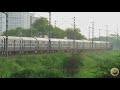 high speed diesel trains through delhi rewari section indian railways monsoon