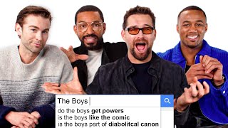 The Boys Cast Answer The Webs Most Searched Questions | WIRED