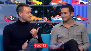 "Who was the better footballer?" - John Terry & Frank Lampard answer quick-fire questions