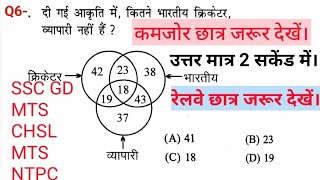 RAILWAY REASONING PRACTICE SET 💯 RRB ALP/ SSC GD/ MTS/ NTPC/ CHSL/ CGL & ALL COMPLETED EXAMINATION.💝