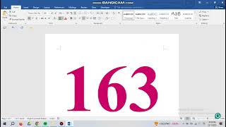 Create the Number 163 Using Only Microsoft Word: A Simple Guide