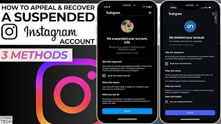 🚨 NO APPEAL BUTTON? How to Recover a Disabled/Suspended Instagram Account - 3 Methods to Appeal