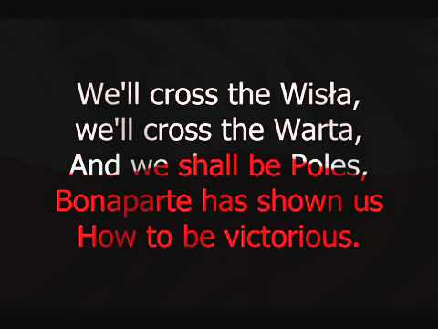 Polish National Anthem With English Subtitles [Full] - YouTube