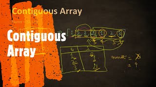 Contiguous Array | LeetCode 525 | Coders Camp