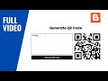 [FULL VIDEO] How To Create A QR Code Generator Using HTML, CSS & JavaScript