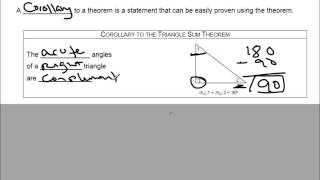 Part 2 Classifying triangles video lesson