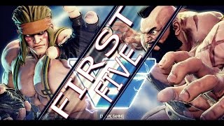 THE COOL KID93 (Alex) Vs Stupendous (Zangief) First to 5 Street Fighter 5/V Gameplay