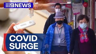 Health department issues warning over Victoria’s COVID spike | 9 News Australia