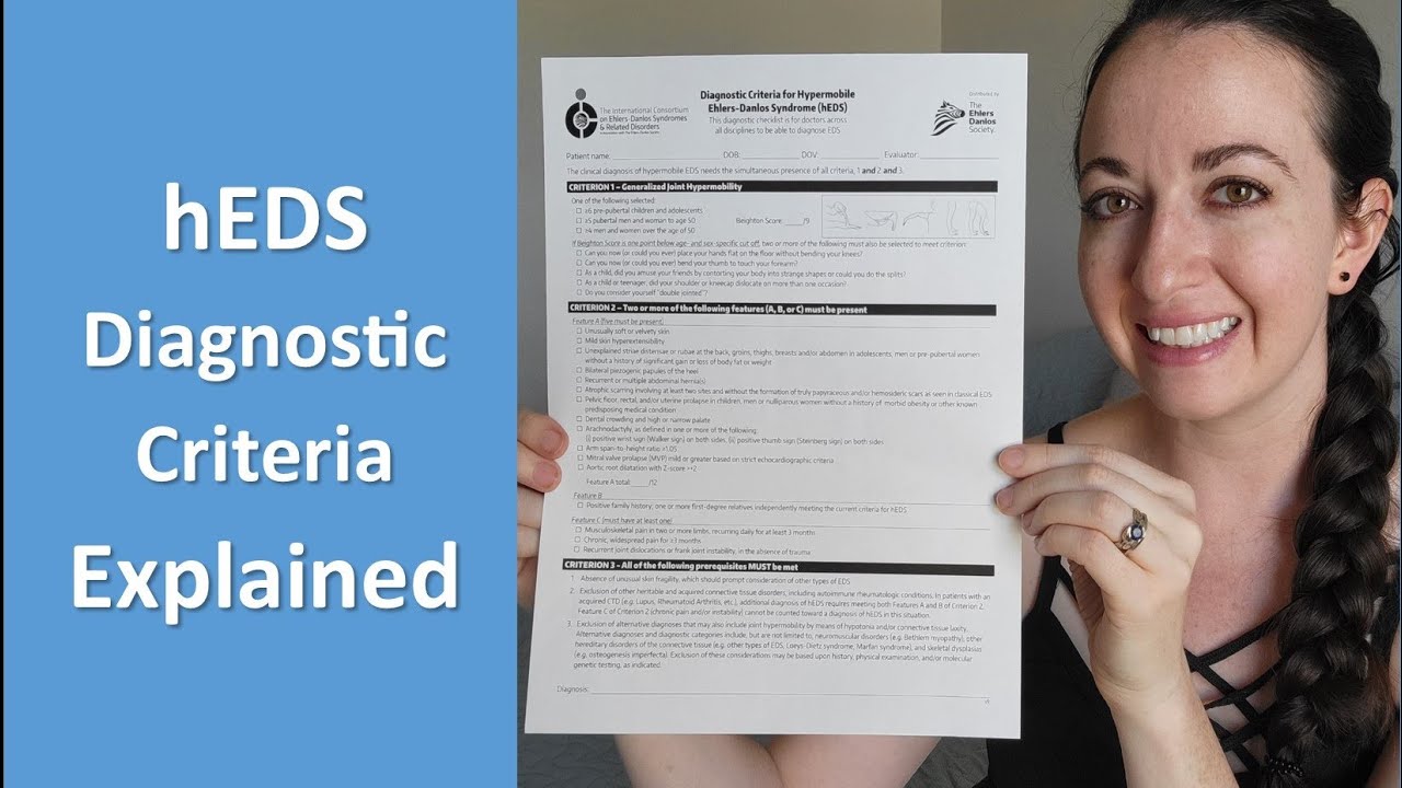 HEDS Diagnostic Criteria Explained - YouTube