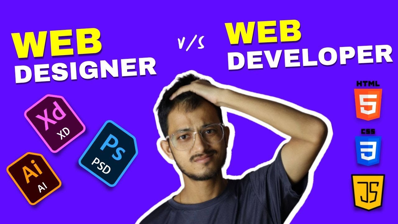 Real Difference Between A "WEB DESIGNER"and "WEB DEVELOPER"...!!! - YouTube