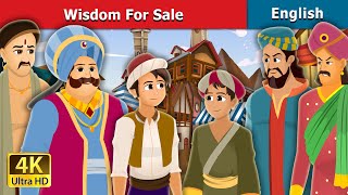 Wisdom For Sale Story in English 🦉 | Stories for Teenagers | @EnglishFairyTales