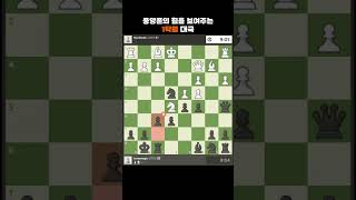 매직체스 ★ 중앙폰 전진의 무서움을 보여주는 1탁월 대국 #chess