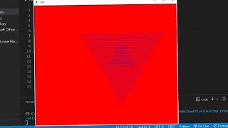 Python pattern program to print amazing pattern using turtle module for beginners part-14 #begginer