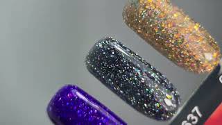 Kolekcja Spotlight | Molly Nails | Lakier z brokatem | Holo #nailsinspiration