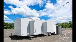 ADA +10 Portable Restroom Trailer | Cedar Series