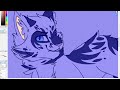 how i draw warrior cats darktail speedpaint